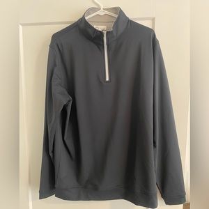 Peter Millar Perth Performance Quarter Zip - Black